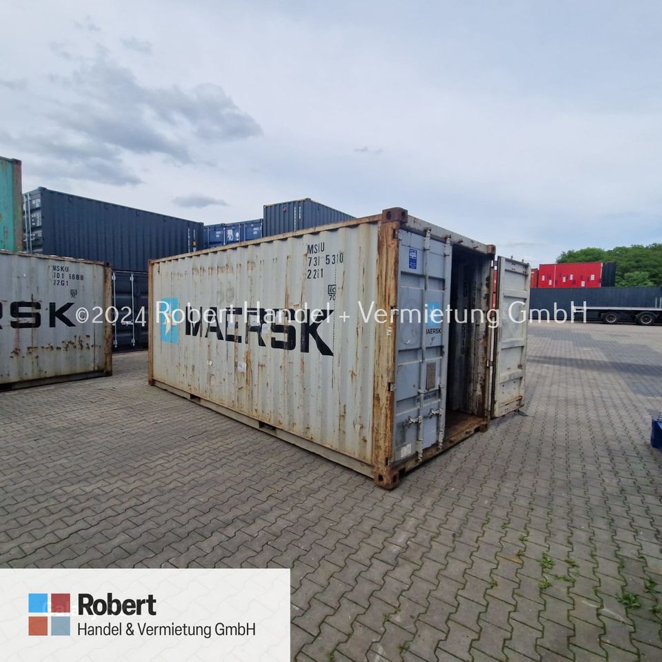 20 Fuss Lagercontainer, gebraucht Seecontainer, Container, Baucontainer, Materialcontainer in Stuttgart