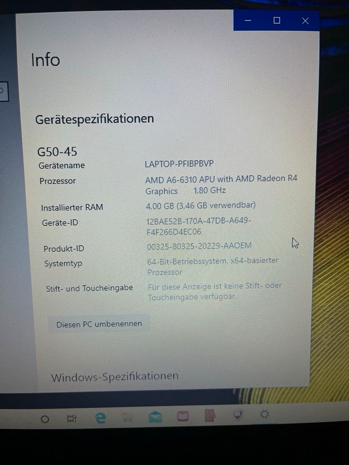 Lenovo Notebook in Schwarmstedt