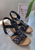 Rieker Sandalen Sandaletten NEU Gr. 39 schwarz antistress Nordrhein-Westfalen - Bergheim Vorschau