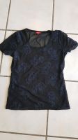 T-Shirt EDC Esprit schwarz blau Transparent Gr S Bielefeld - Sennestadt Vorschau