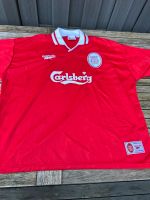 Trikot Liverpool FC Reebok Carlsberg 50 52 XL rot Shirt Hoodie Hamburg-Nord - Hamburg Alsterdorf  Vorschau