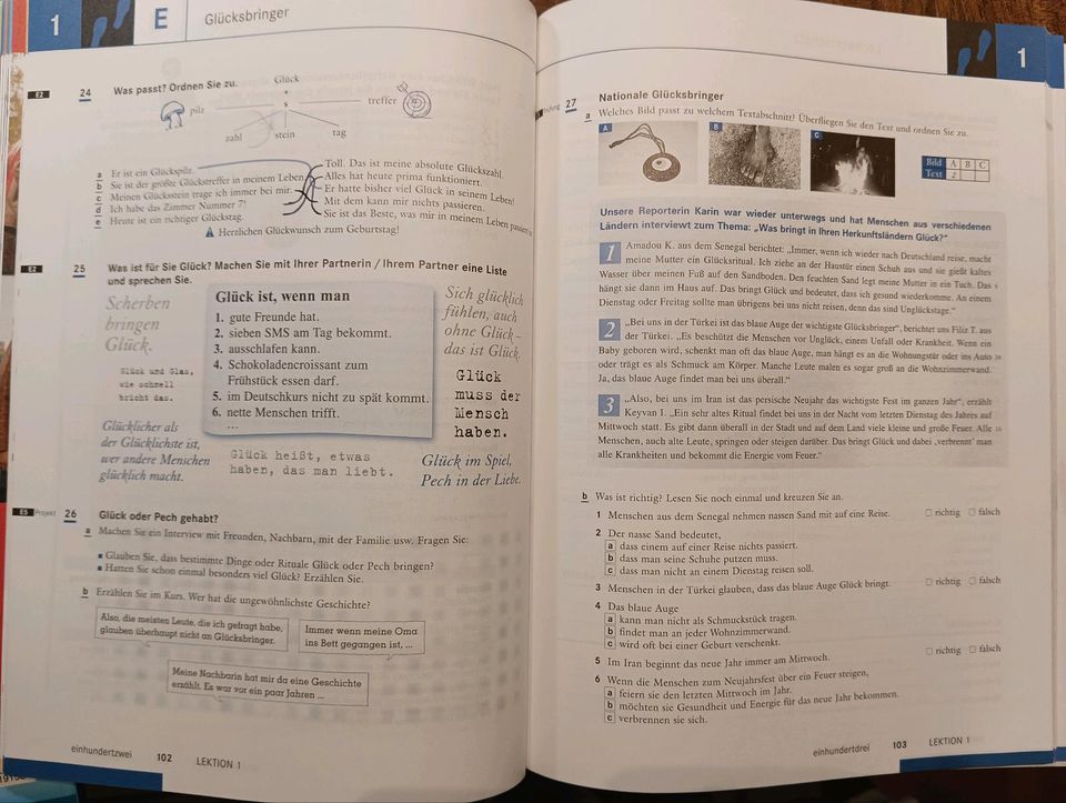 Lehrbuch Deutsch B 1/1, B 1/2 in Spaichingen