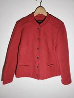 Geiger Trachtenjacke 42 L Strickjacke Wolljacke Rot Walker Hessen - Hofheim am Taunus Vorschau