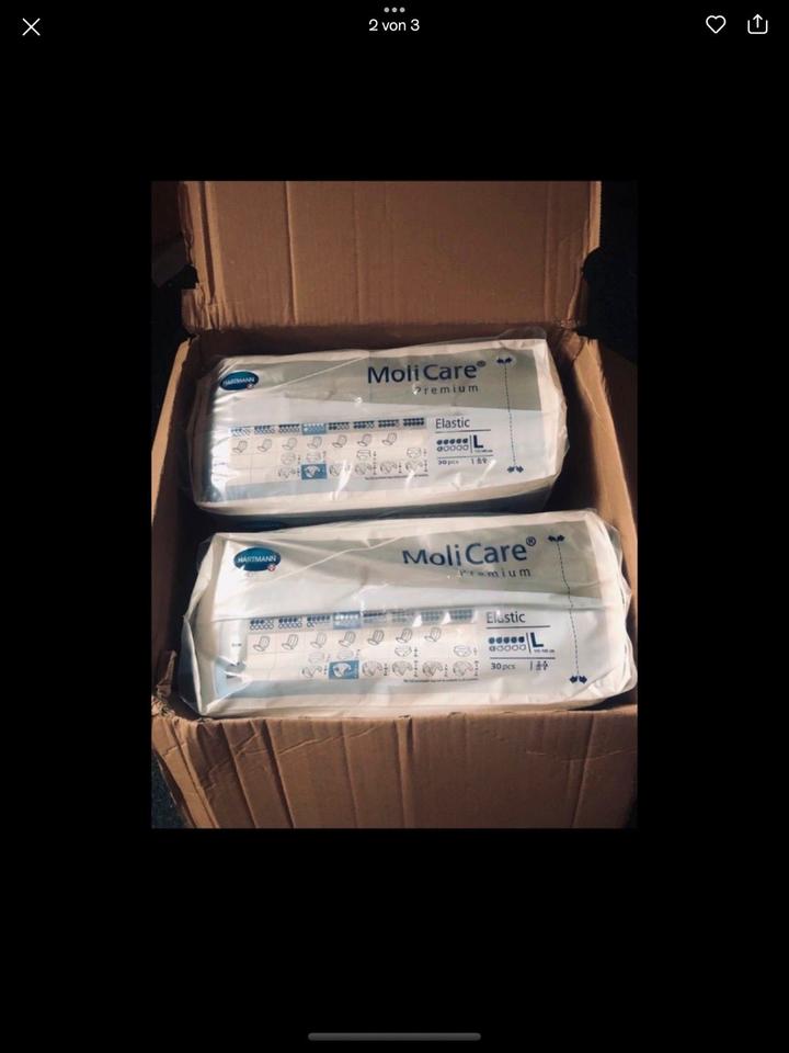 2X Windelhosen -MoliCare Premium Elastic Slip 6 Tropfen Gr.L- in Hattingen