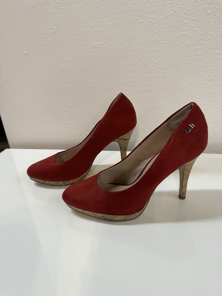Graceland Damenschuhe Pumps hohe Schuhe rot Größe 40 in Mengkofen