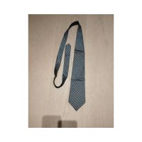 Retro Krawatte von Norman Silkties grau blau mit Muster aus Seide Nordrhein-Westfalen - Monschau Vorschau