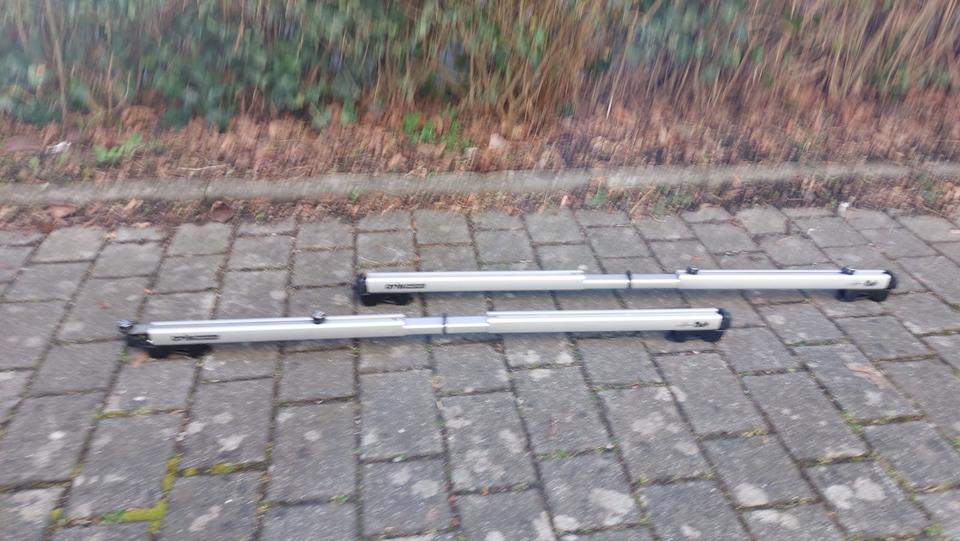 Dachgrundträger mit DACHGEPÄCKBOX ORIS PRESTIGE+Skiträger in Ravensburg