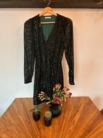 Dunkelgrünes Glitzerkleid München - Laim Vorschau
