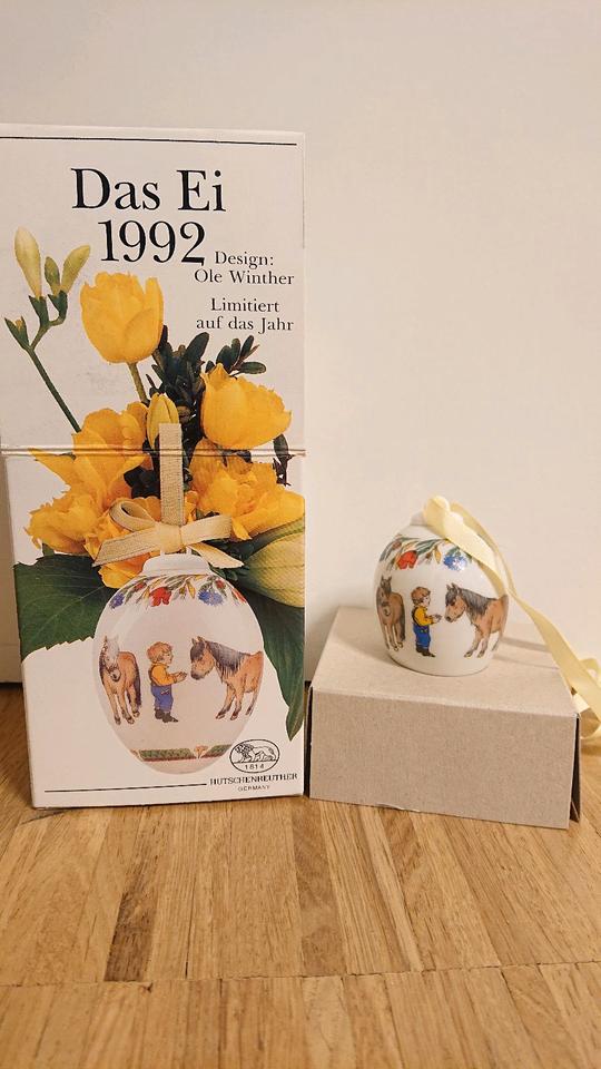 hutschenreuther Das Ei Porzellan Ostern 1992 1994 in Roth