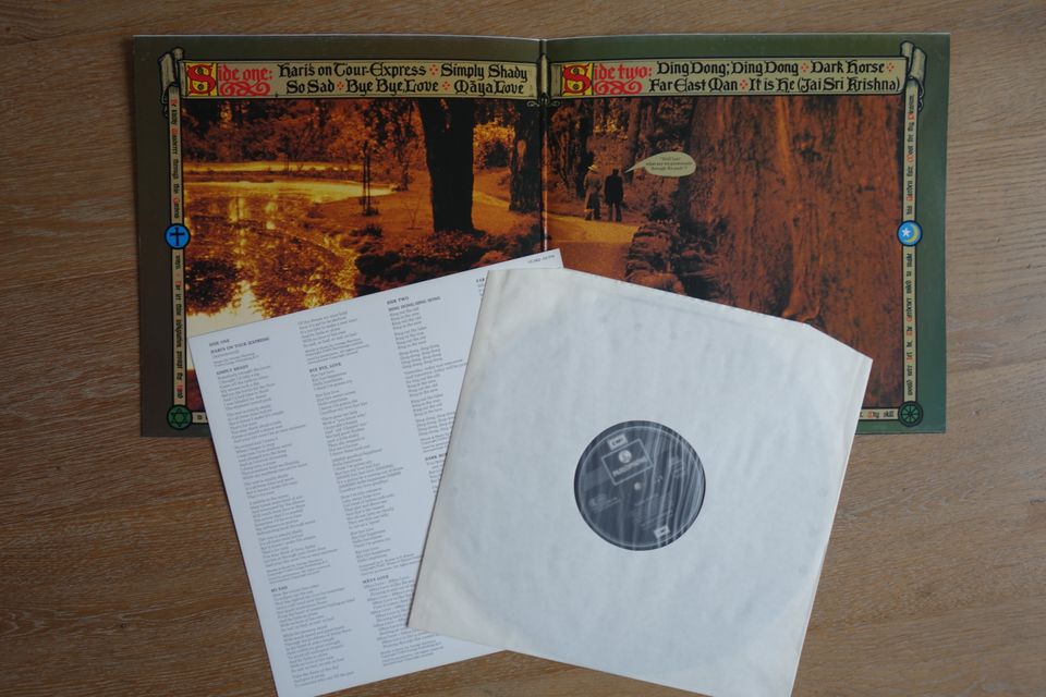 George Harrison - Dark Horse - EMI Electrola 1974 in Jena