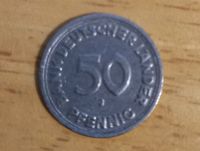 50 Pfennig 1949 Bank deutscher Länder Prägestätte J auch F G Frankfurt am Main - Sachsenhausen Vorschau