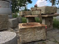 Gartenbrunnen Stein - Steinbrunnen - Terrassenbrunnen Bayern - Rohrdorf Vorschau