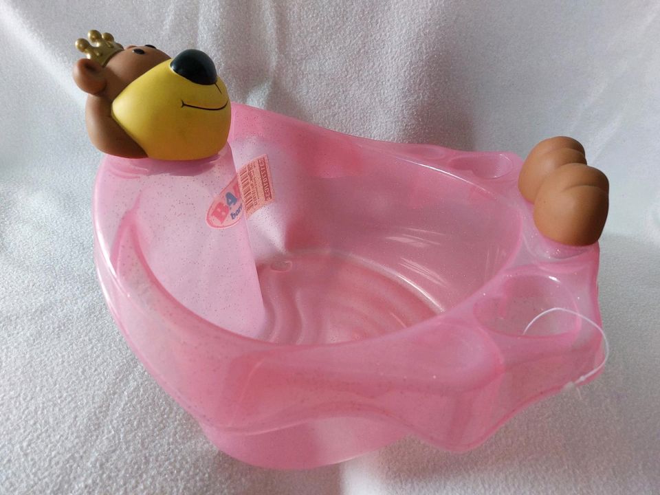 Puppen Badewanne von Babyborn, Herzform in Recke