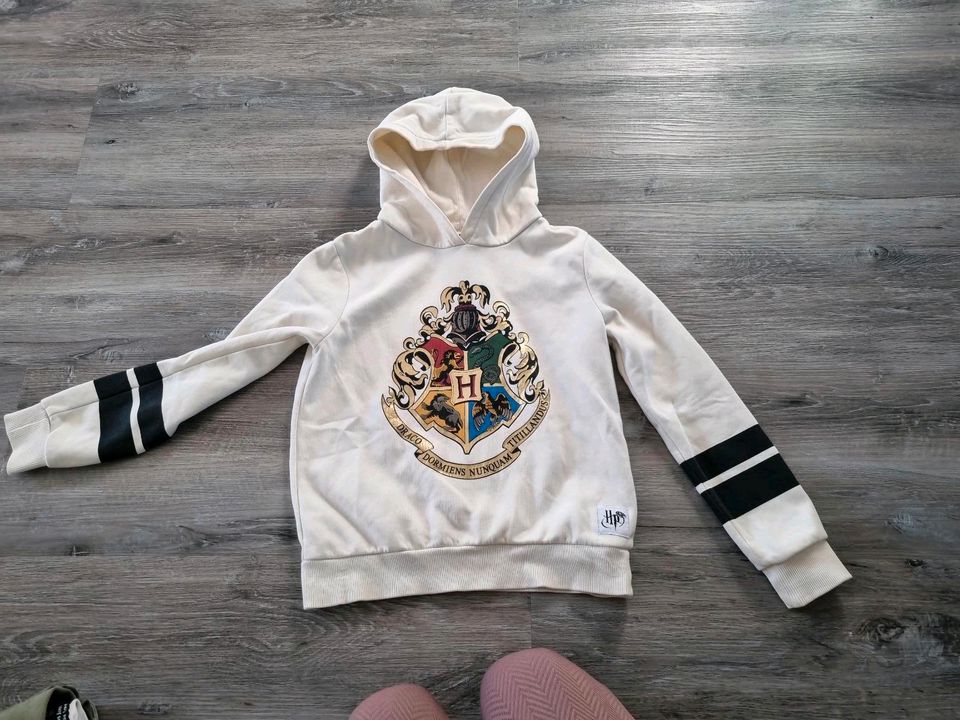 Harry Potter Pullover Pulli beige 134 140 in Gemünden (Hunsrück)