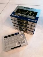 Sony Metal HG, P5-60 HG, Video 8, originalverpackt, 6 Stück Schleswig-Holstein - Wiemersdorf Vorschau