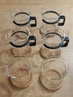 *wie neu* 4 Teegläser Set Bodum mit Korkuntersetzern, Zuckerdose Baden-Württemberg - Bad Säckingen Vorschau