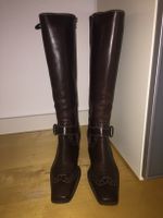 Donna Carolina Echtes Leder Stiefel Braun Gr 38,5 Nordrhein-Westfalen - Ratingen Vorschau