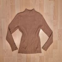 Amisu Basic Rollkragen Strick Pullover camel Hessen - Hilders Vorschau