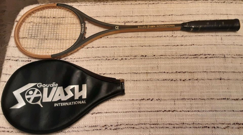 SQUASH-SCHLÄGER GOUDIE OMEGA VINTAGE GEBRAUCHT GUTER ZUSTAND! VB! in Berlin