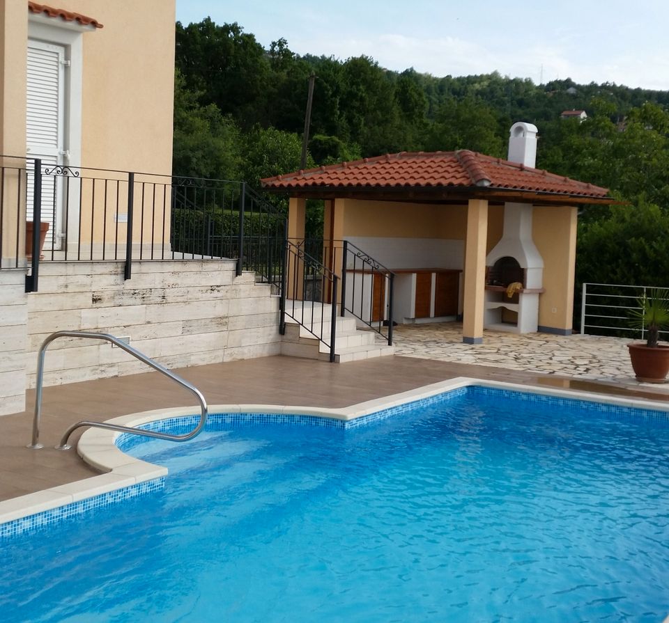 Kroatien, Opatija Riviera: Freistehende Villa mit Pool und Meerblick - Immobilie H2644 in Rosenheim