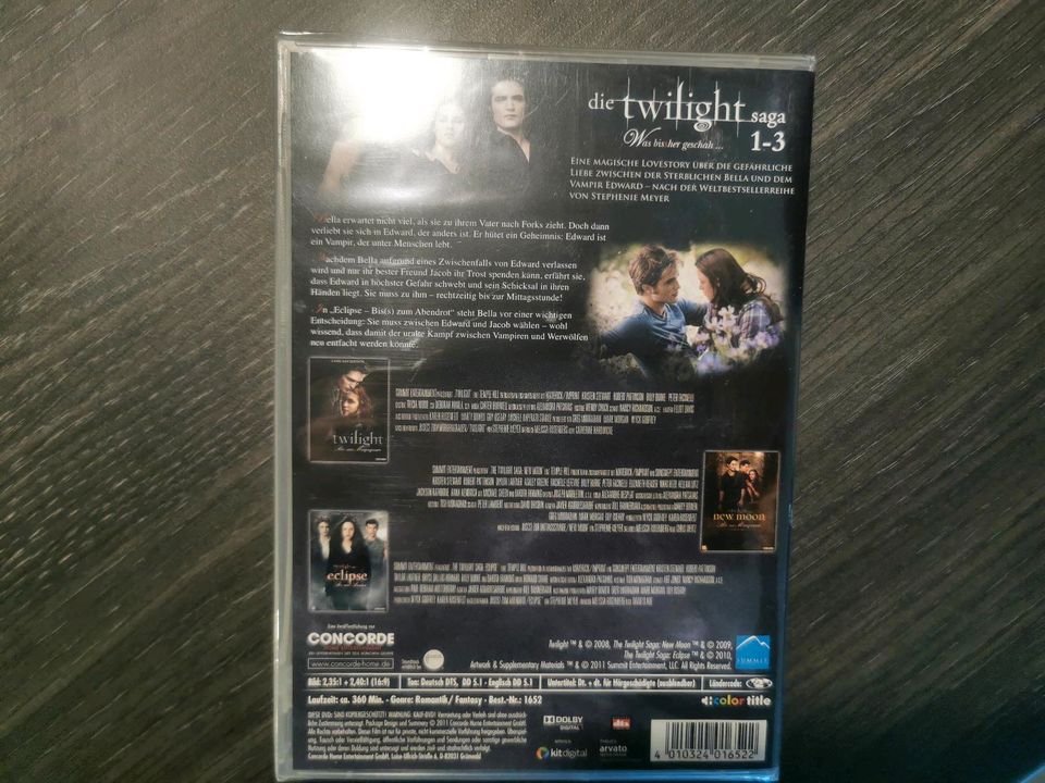Neu + OVP - Die Twilight Saga 1-3 DVD in Hamburg