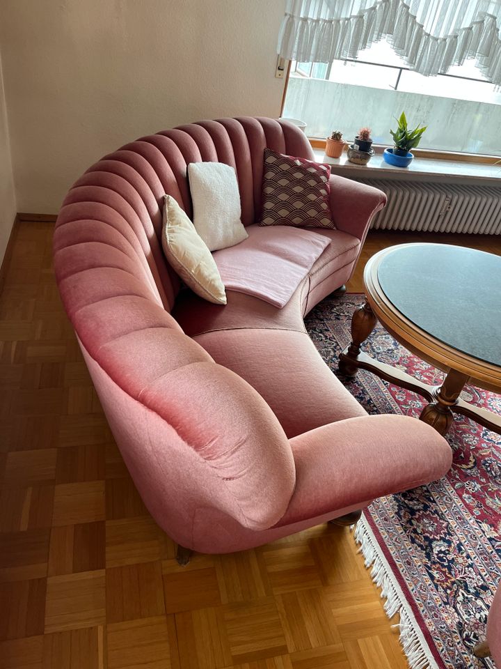 Sofa mit oder ohne Sessel "Schweinchenrosa" in Illerkirchberg