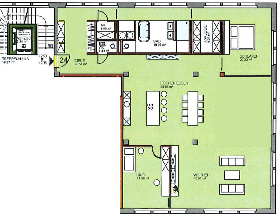 Exklusive Loft-Wohnung in der Lahrer City / Wohnen in bester Gesellschaft in Lahr (Schwarzwald)