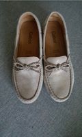 Gabor, Gr.37,5, Slipper, Mocassin, beige/gold, neu Niedersachsen - Langenhagen Vorschau