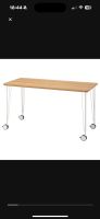 Schreibtisch IKEA, Bambus/weiß, 140x65 cm Pankow - Weissensee Vorschau
