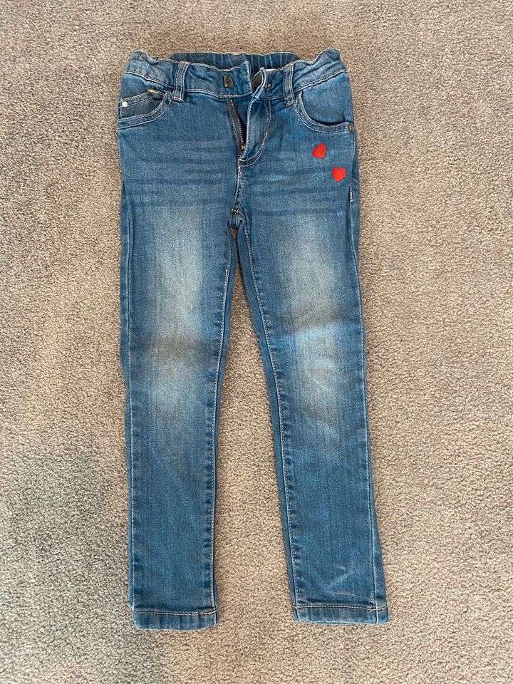 Set 2 x Mädchen Jeans in Größe 104 in Altenstadt