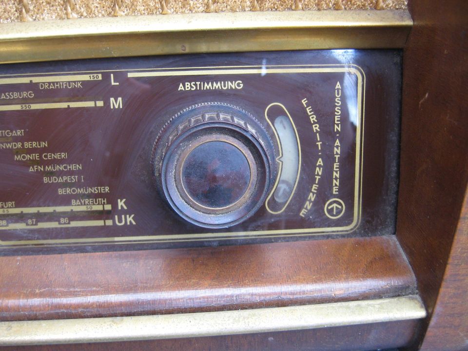 GRAETZ Super 164W, Röhrenradio von 1952/53 in Südergellersen