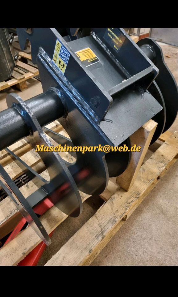 ✅️ 80cm - MS03 - Roderechen - Rodehaken - Minibagger Bagger in Langenneufnach