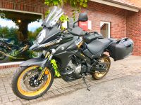 SUZUKI V-Strom 650XT,Seitenk.,sehr gepflegt,wenig KM,i.Kd.Auftrag Niedersachsen - Südbrookmerland Vorschau