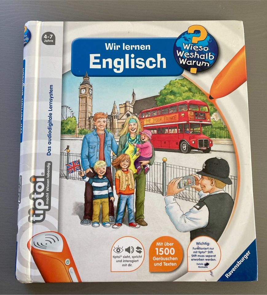 TipToi Buch Wir lernen Englisch in Ribbesbüttel