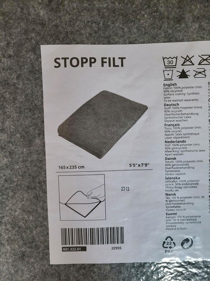 Ikea Teppich Stopper Stopp Filt 2x in Saterland