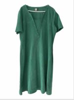 QIERO Leinen-Kleid / Midi Sommerkleid / Grün / DE Gr.44 München - Moosach Vorschau