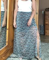 Neu Boho Maxirock Tüllrock Langer Rock mit Schlitz Gr.M Hessen - Stadtallendorf Vorschau