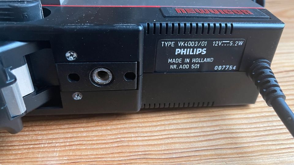 Philips Video 400 Video Kamera VK 4003 Rarität ATV Amateurfunk in St. Wendel
