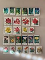 DDR Blumen Briefmarken Sachsen - Döbeln Vorschau