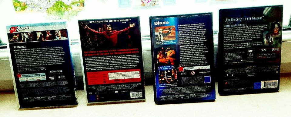 Blade, Ghost Ship, Silent Hill, Nicht auflegen DVD in Griesheim