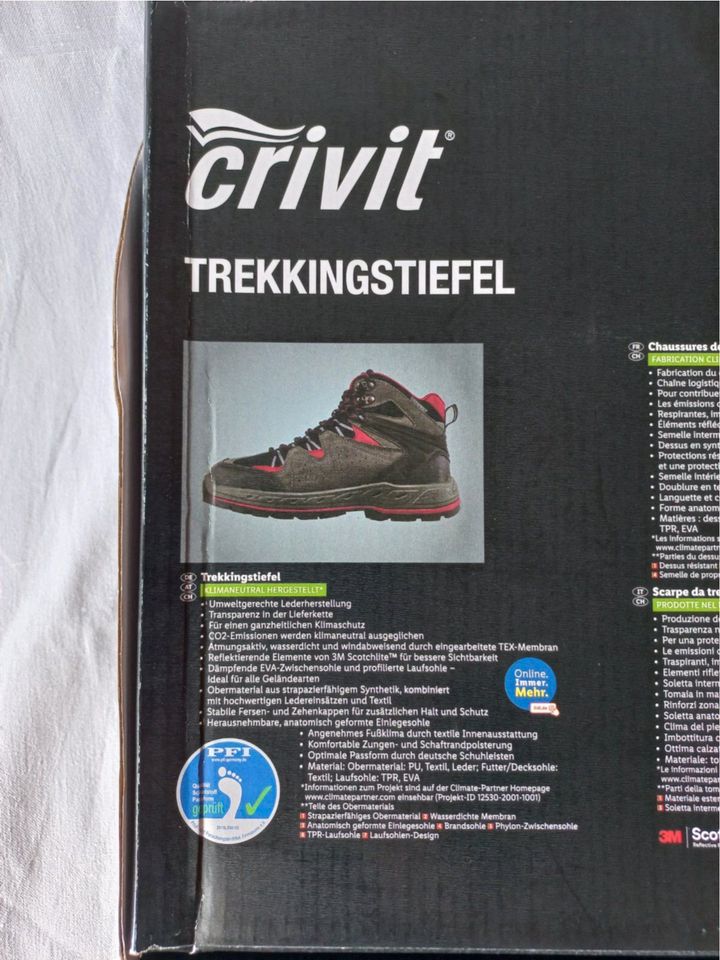 Outdoorschuhe/Wanderschuhe/Trekkingstiefel, crivit Gr. 37 in Essen