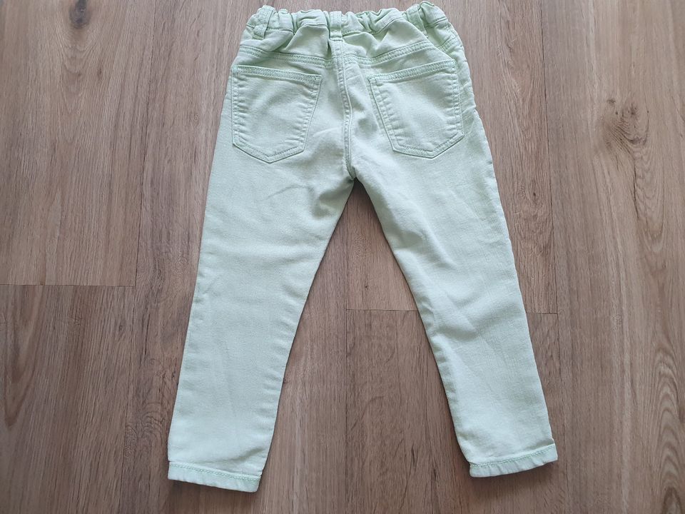 Zara_mint-farbene Sommer Hose/Jeans_Gr. 98 Jahre)_TOP in Wolfsburg