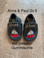 Anna und Paul Krabbelschuhe Gr. S 18 19 20 Ahoi Lederschlappen Niedersachsen - Bohmte Vorschau