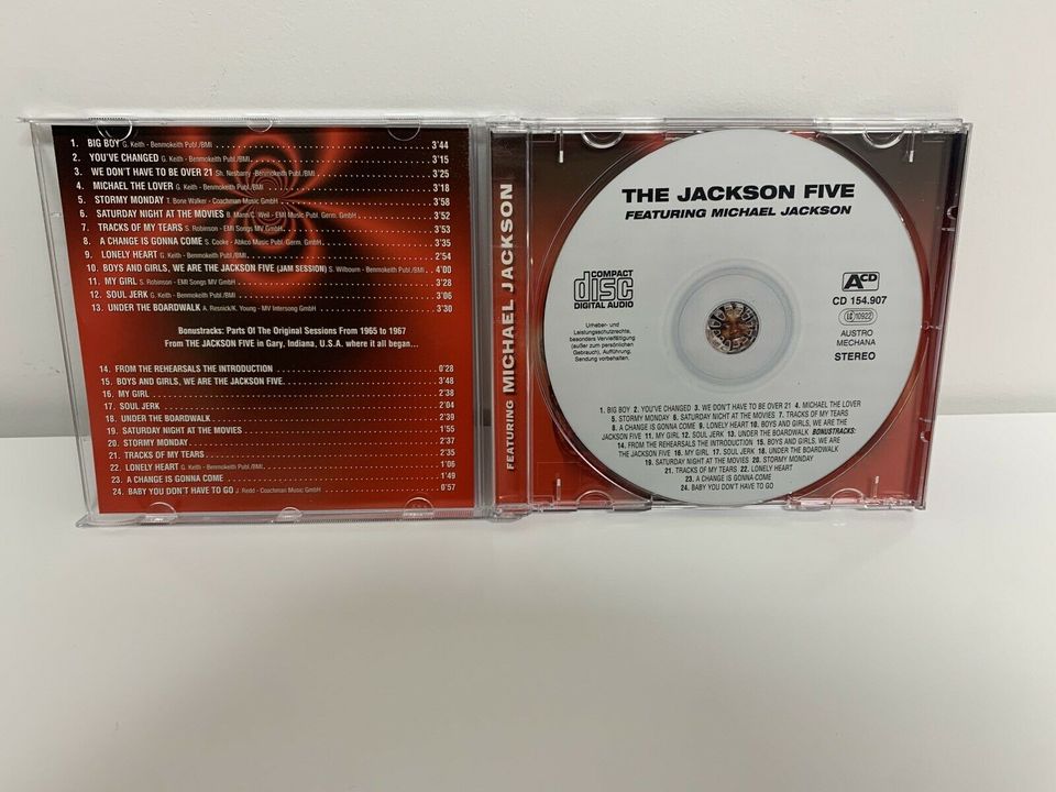 The Jackson Five Featuring Michael Jackson CD in Lüdenscheid
