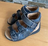 Sandalen „Däumling“ Gr. 23 Leder blau Niedersachsen - Wunstorf Vorschau