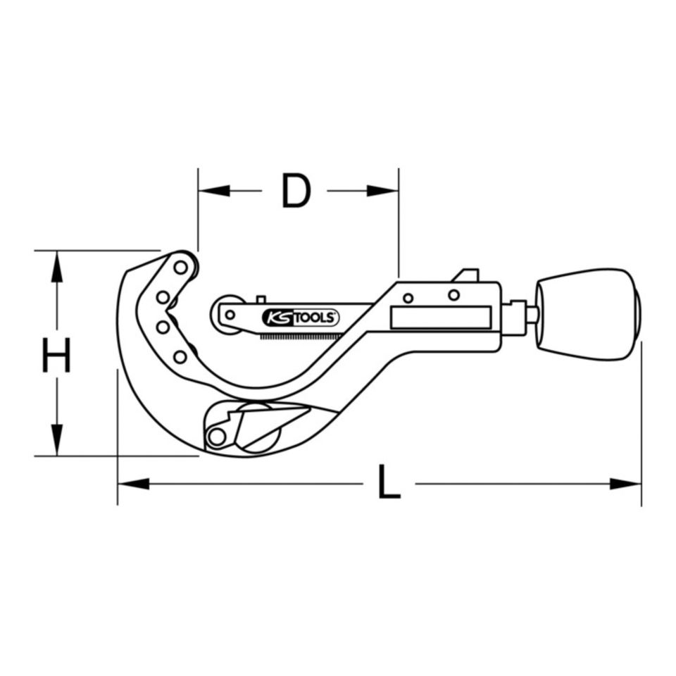 KS Tools Automatik-Rohrabschneider für Kunststoffrohre, 6-64mm in Dortmund