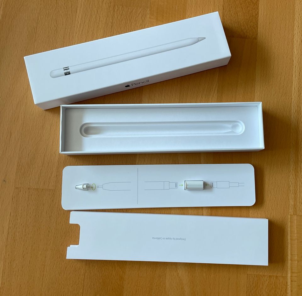 Apple Pencil Ersatzteile ungeöffnet | Lightning Charger + Spitze in Kissing