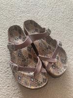 Birkenstock Mayari Echtleder Nubuk Zehentrenner Exquisite Leder Brandenburg - Templin Vorschau