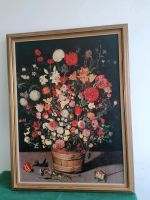 Altes Altmeister Blumen Bild Gemälde Kopie 65 cm groß München - Bogenhausen Vorschau