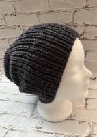 Handmade Longbeanie Unisex Erwachsene grau Sachsen-Anhalt - Lützen Vorschau